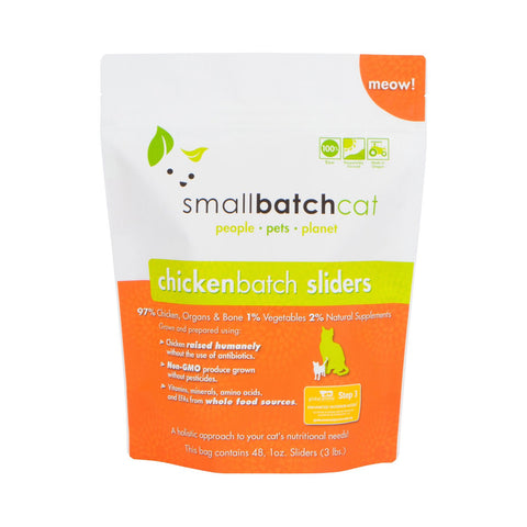 SmallBatch Cat Chicken Sliders 3lb