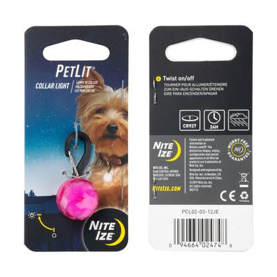 Nite Ize Petlit LED Pink Jewel