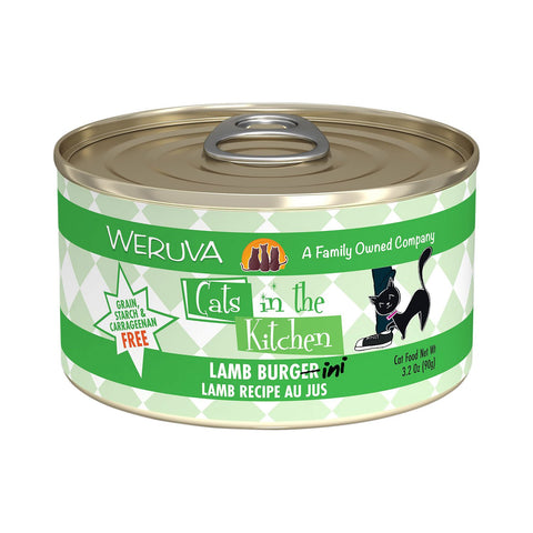 Weruva Cat Lamb Burgini 6oz Case