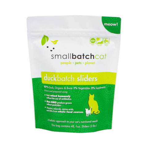 SmallBatch Cat Duck Sliders 3lb