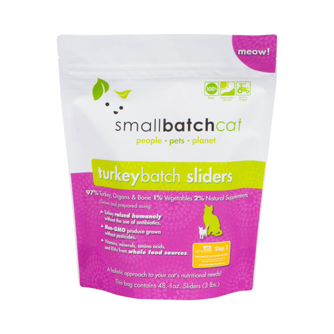 SmallBatch Cat Turkey Sliders 3lb
