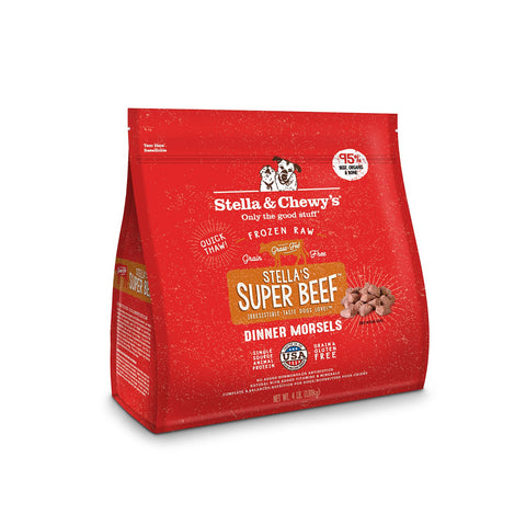 Stella & Chewy's Dog Raw Beef Morsels 4lb