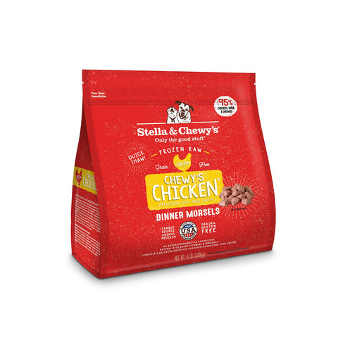 Stella & Chewy's Dog Raw Chicken Morsels 4lb
