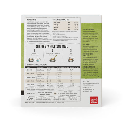 Honest Kitchen Chicken