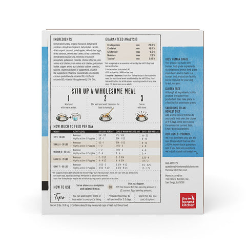 Honest Kitchen Turkey