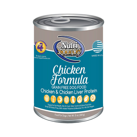 Nutrisource Grain Free Chicken Can
