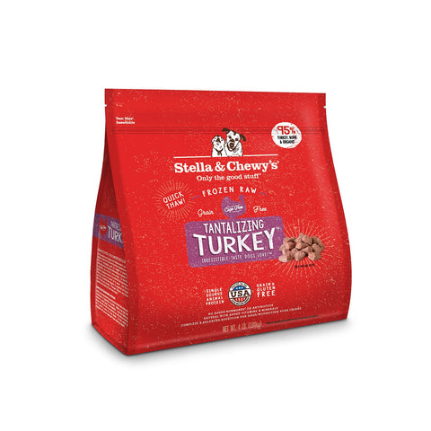 Stella & Chewy's Dog Raw Turkey Morsels 4lb