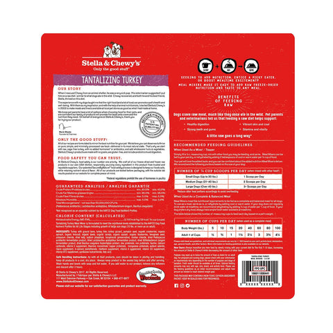 Stella & Chewy's Dog Meal Mixers Turkey