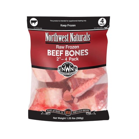 Northwest Naturals Beef Bones 3-5" 4pk