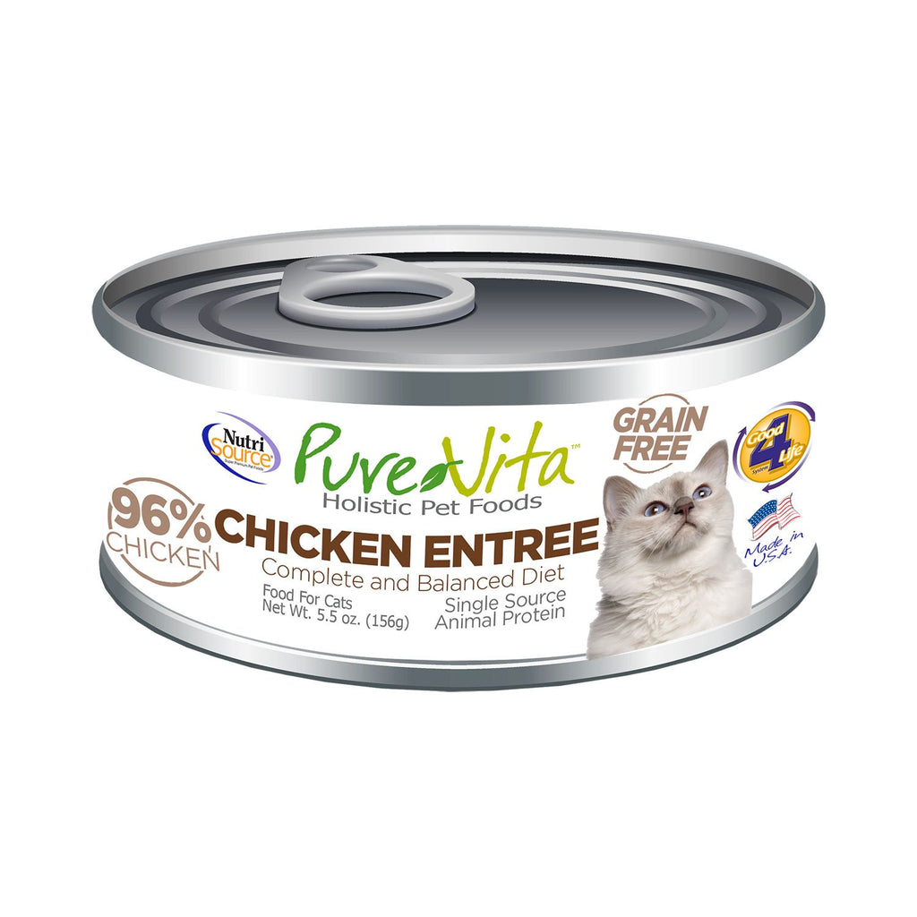 Pure Vita Cat Grain Free Chicken Stew Can