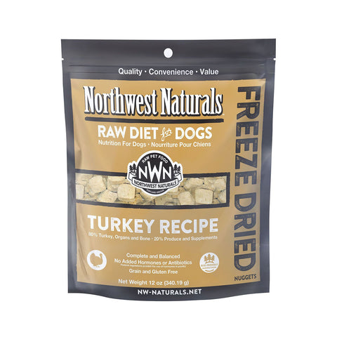 Northwest Naturals Freeze Dried Dog Turkey 12oz