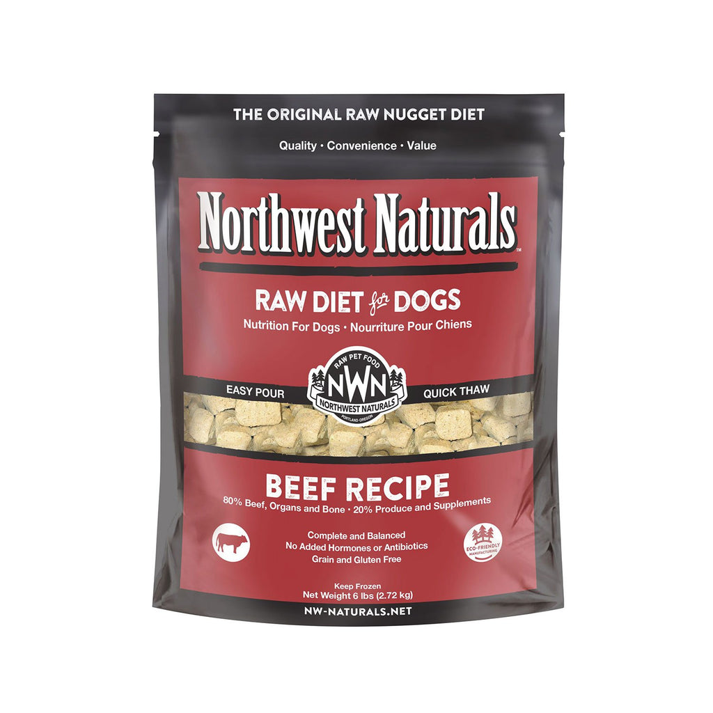 Northwest Naturals Raw Dog Beef Nuggets 6lb