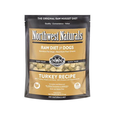 Northwest Naturals Raw Dog Turkey Nuggets 6lb