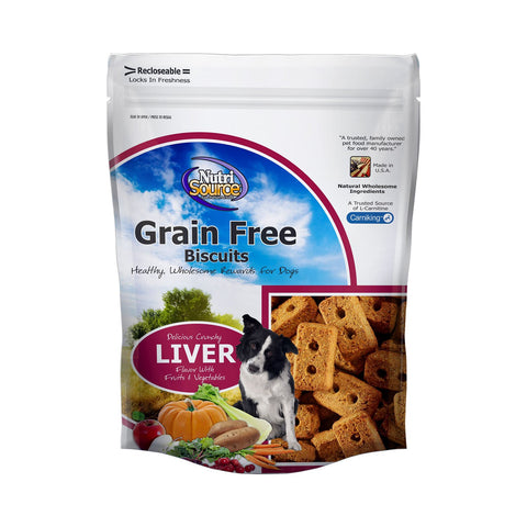 Nutrisource Liver Biscuits 14oz