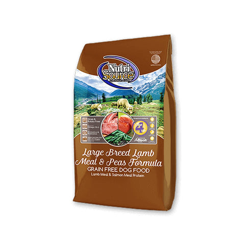 Nutrisource Grain Free Large Breed Lamb 30lb