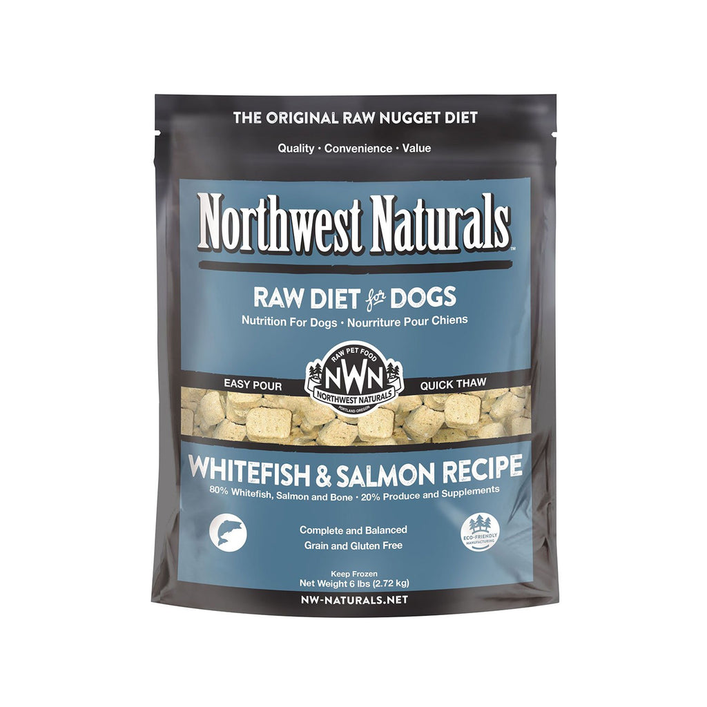 Northwest Naturals Raw Dog Whitefish Salmon Nuggets 6lb