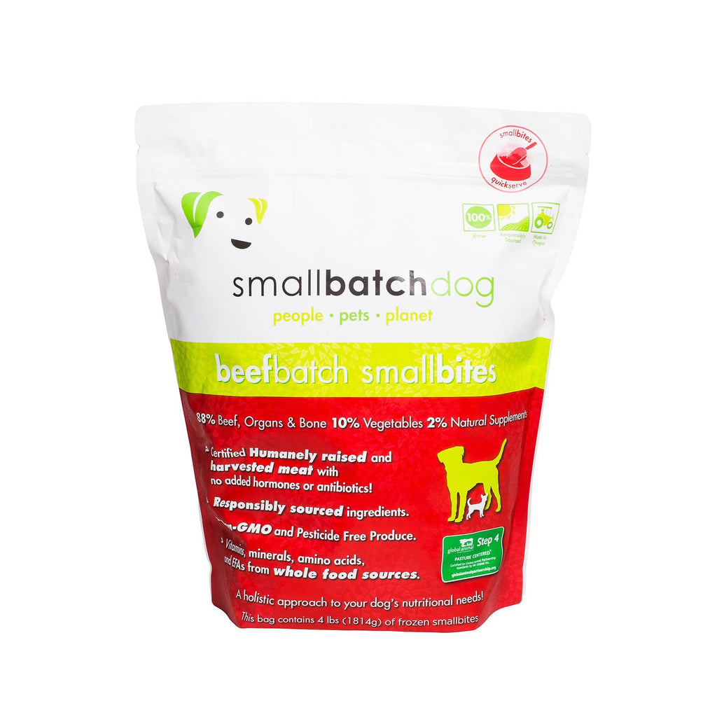 SmallBatch Dog Beef Bites 4lb