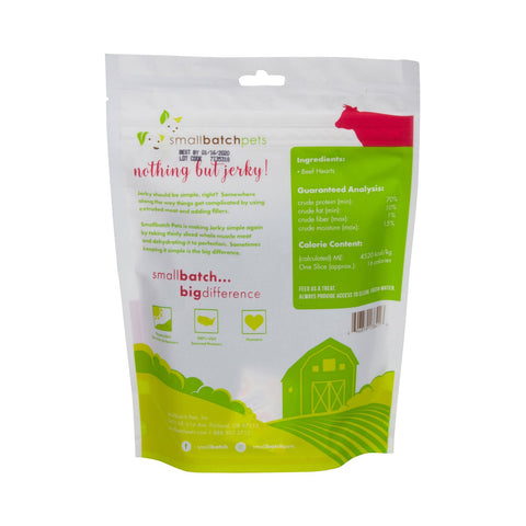 SmallBatch Beef Heart Jerky 4oz