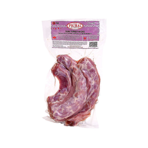 Primal Raw Turkey Neck 3pk
