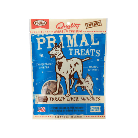 Primal Freeze Dried Turkey Liver 2oz