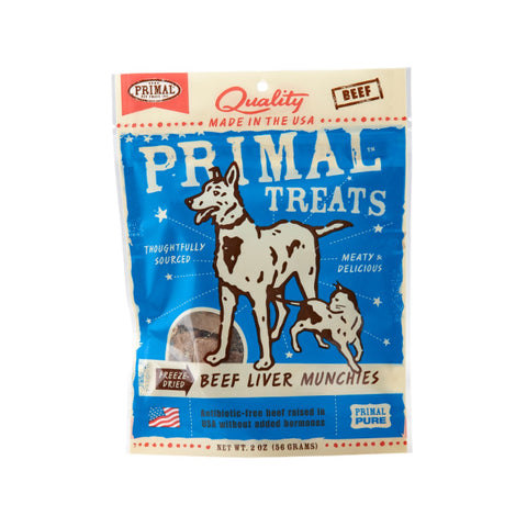 Primal Freeze Dried Beef Liver 2oz