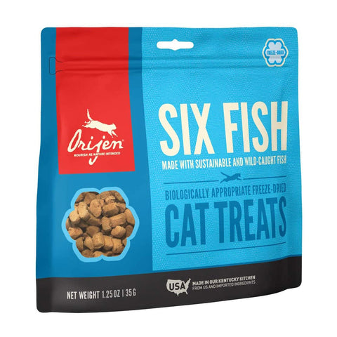 Orijen Cat Freeze Dried Six Fish Treat 1.25oz