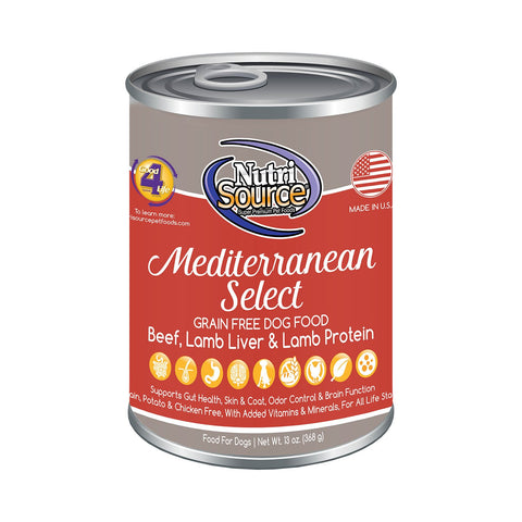 Nutrisource Grain Free Mediterranean Can