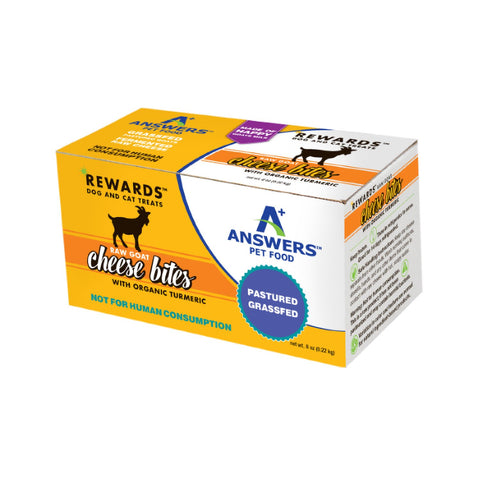 Answers Goat Milk Cheese Treat Turmeric 8oz