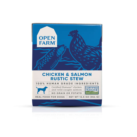 Open Farm Dog Chicken & Salmon Rustic Stew