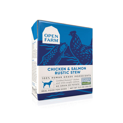 Open Farm Dog Chicken & Salmon Rustic Stew