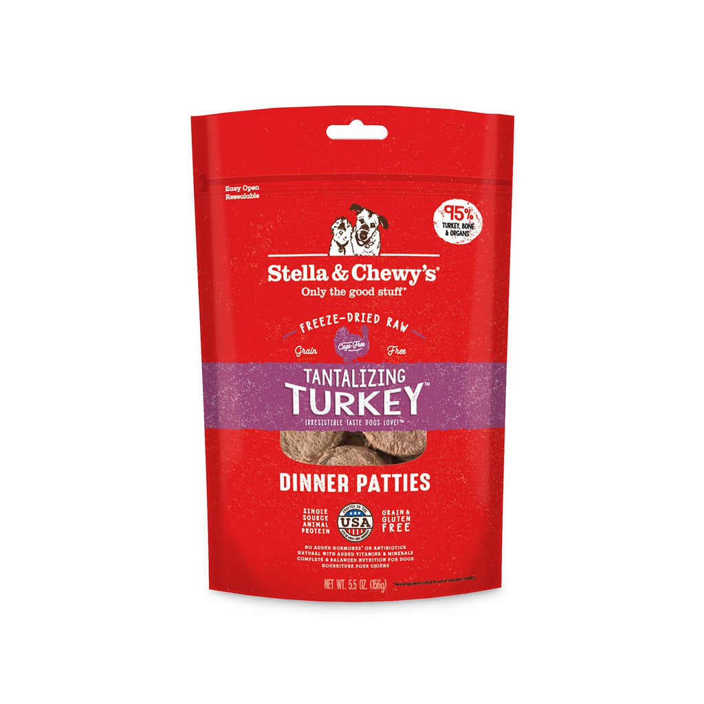 Stella & Chewy's Dog Freeze Dried Tantalizing Turkey