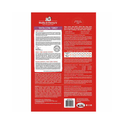 Stella & Chewy's Dog Freeze Dried Tantalizing Turkey