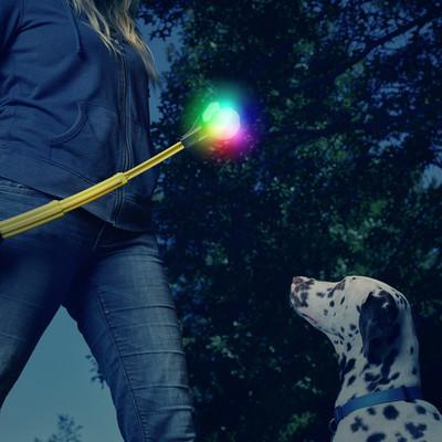 Nite Ize Huck 'N Tuck Glowstreak Collapsible Thrower - DISCONTINUED