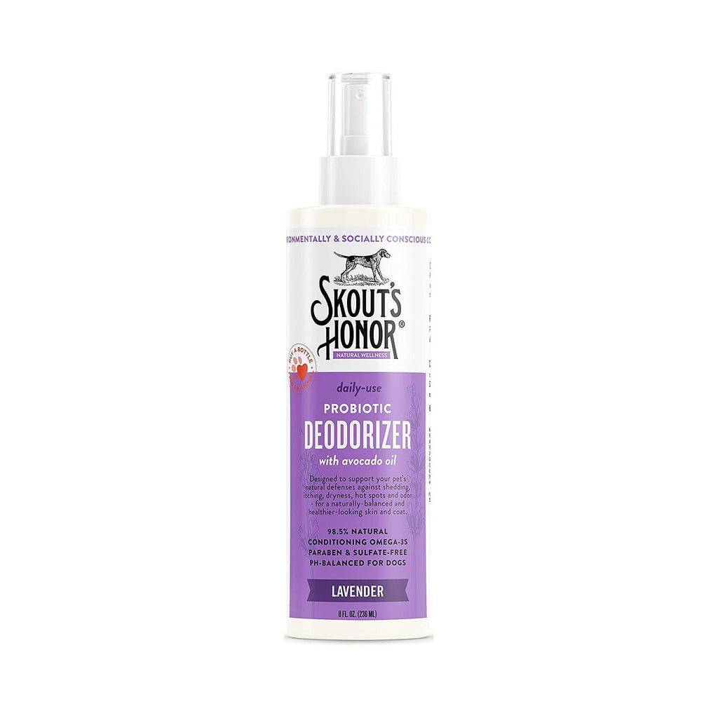 Skout's Honor Probiotic Deodorizer Spray Lavender 8oz