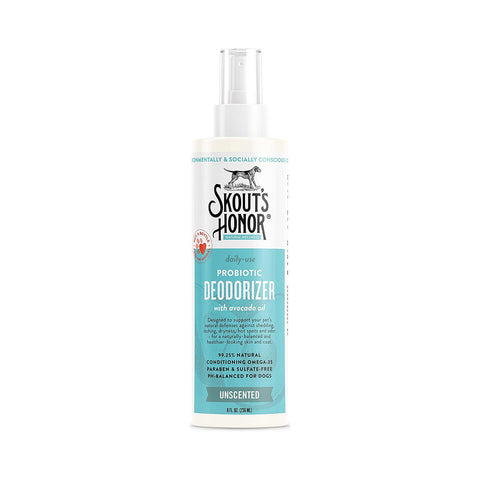 Skout's Honor Probiotic Deodorizer Spray Unscented 8oz