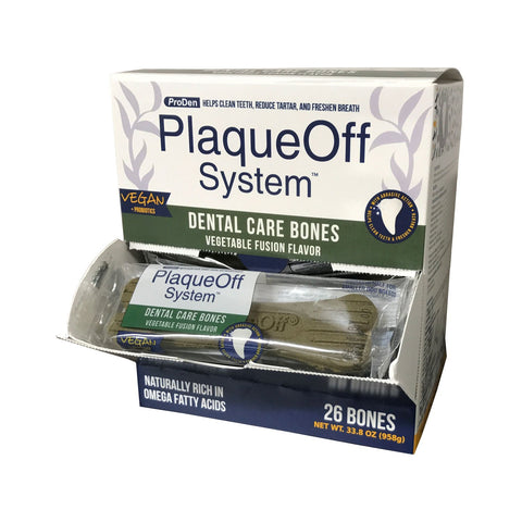 Plaque Off Dental Bone 1.3oz 26ct Case
