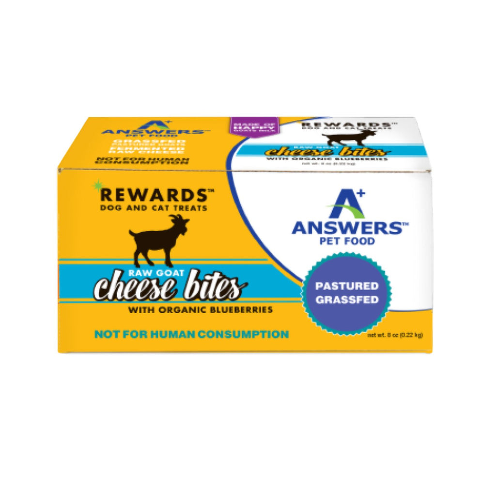 Answers Goat Milk Cheese Treat Blueberries 8oz