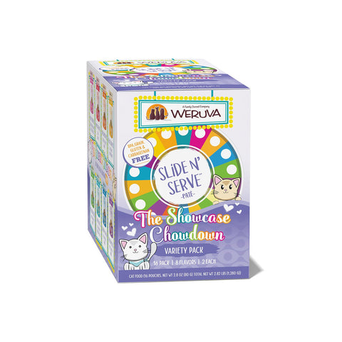 Weruva Slide N' Serve Showcase Variety Pack Pouch 2.8oz
