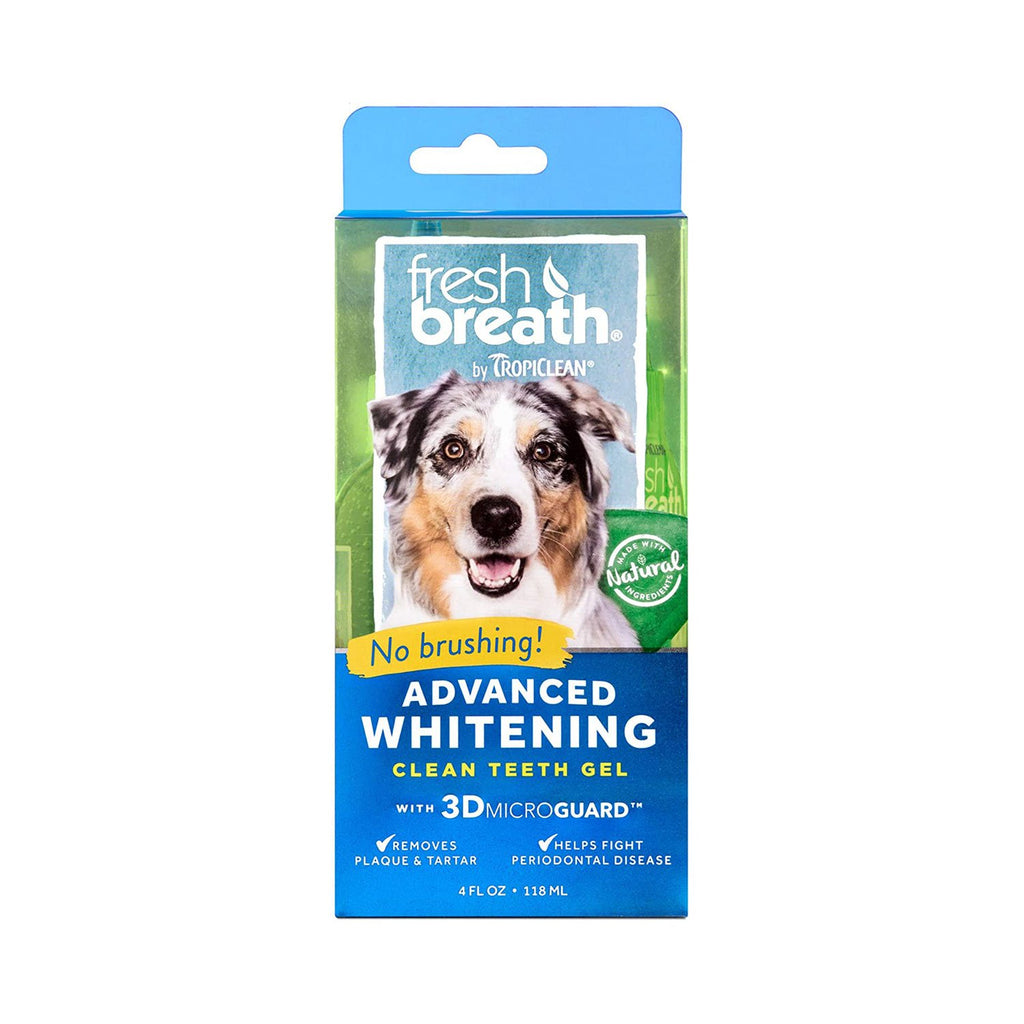 TropiClean Fresh Breath Advanced Whitening Gel
