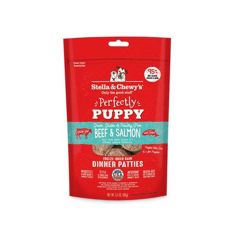Stella & Chewy's Dog Puppy Freeze Dried Beef & Salmon
