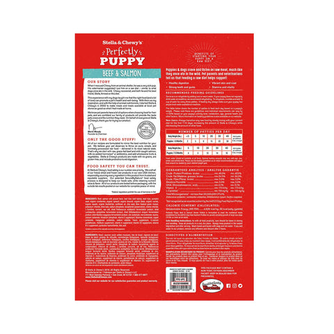 Stella & Chewy's Dog Puppy Freeze Dried Beef & Salmon