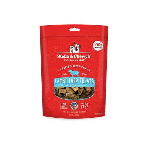 Stella & Chewy's Lamb Liver Treats 3oz