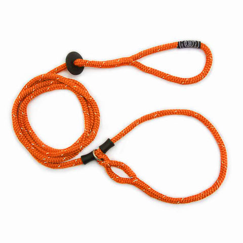 Harness & Lead Orange Reflective