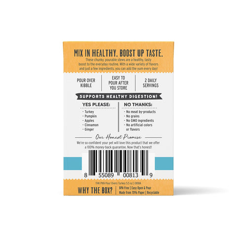 Honest Kitchen Pour Over Turkey & Pumpkin