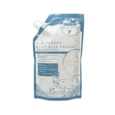 Steve's Raw Goat Milk Yogurt And Chia Seeds 16oz