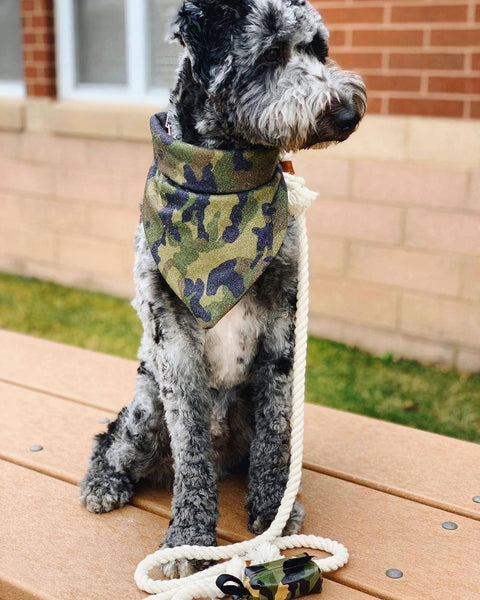 Doggie Walk Duffel Green Camo