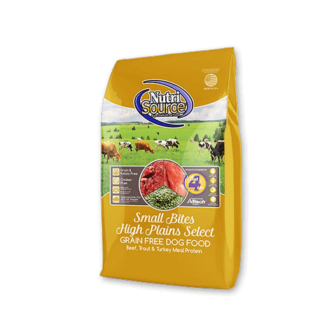 Nutrisource Grain Free Small Bite High Plains Select
