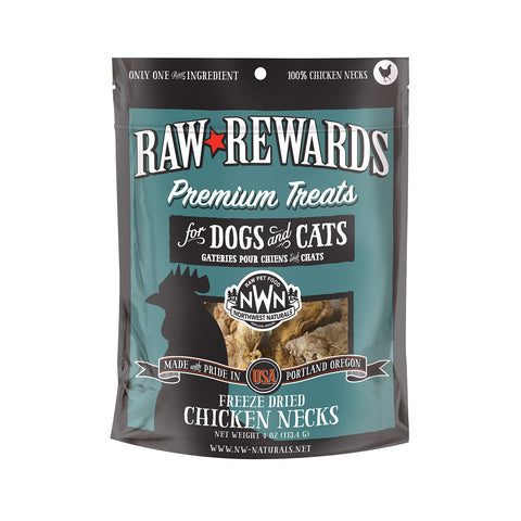 Northwest Naturals Freeze Dried Chicken Neck 10ct