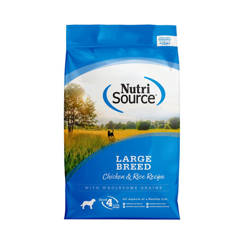 Nutrisource Large Breed Puppy Chicken & Rice 30lb