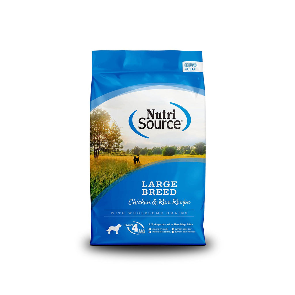Nutrisource Large Breed Puppy Chicken & Rice 30lb